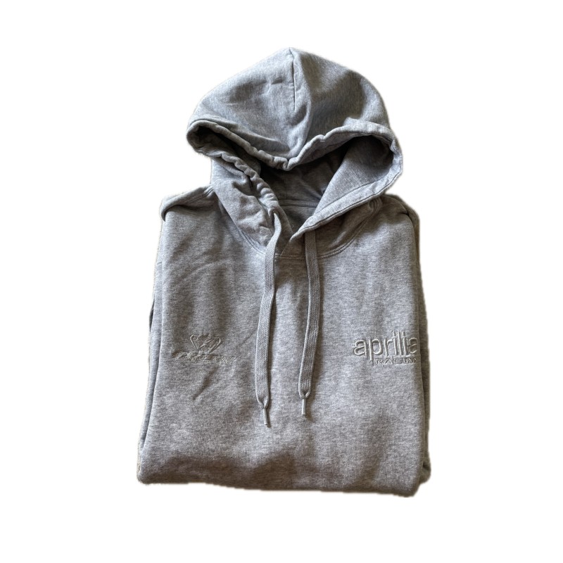 SUDADERA GRIS APRILIA