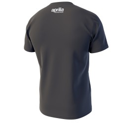 CAMISETA HOMBRE - APRILIA GRIS